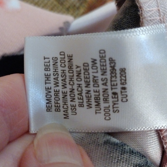 EUC db established 1962 Floral Pink Black and Grey Dress - Picture 11 of 13